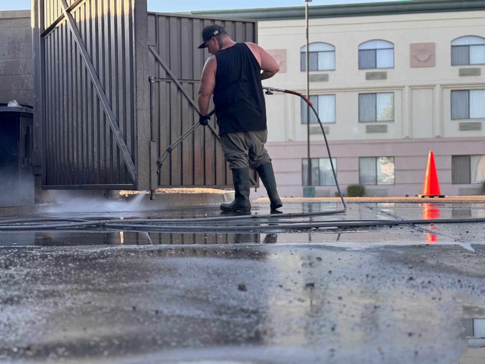Expert Surface Transformation with Pressure Washing image