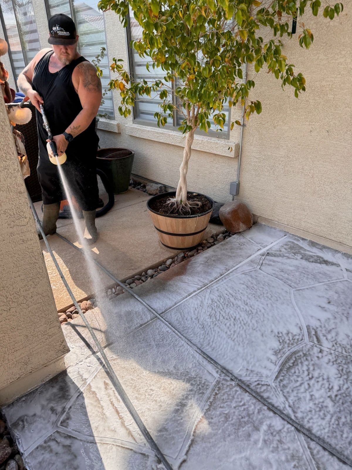 Project Spotless Patios with Expert Power Washing image