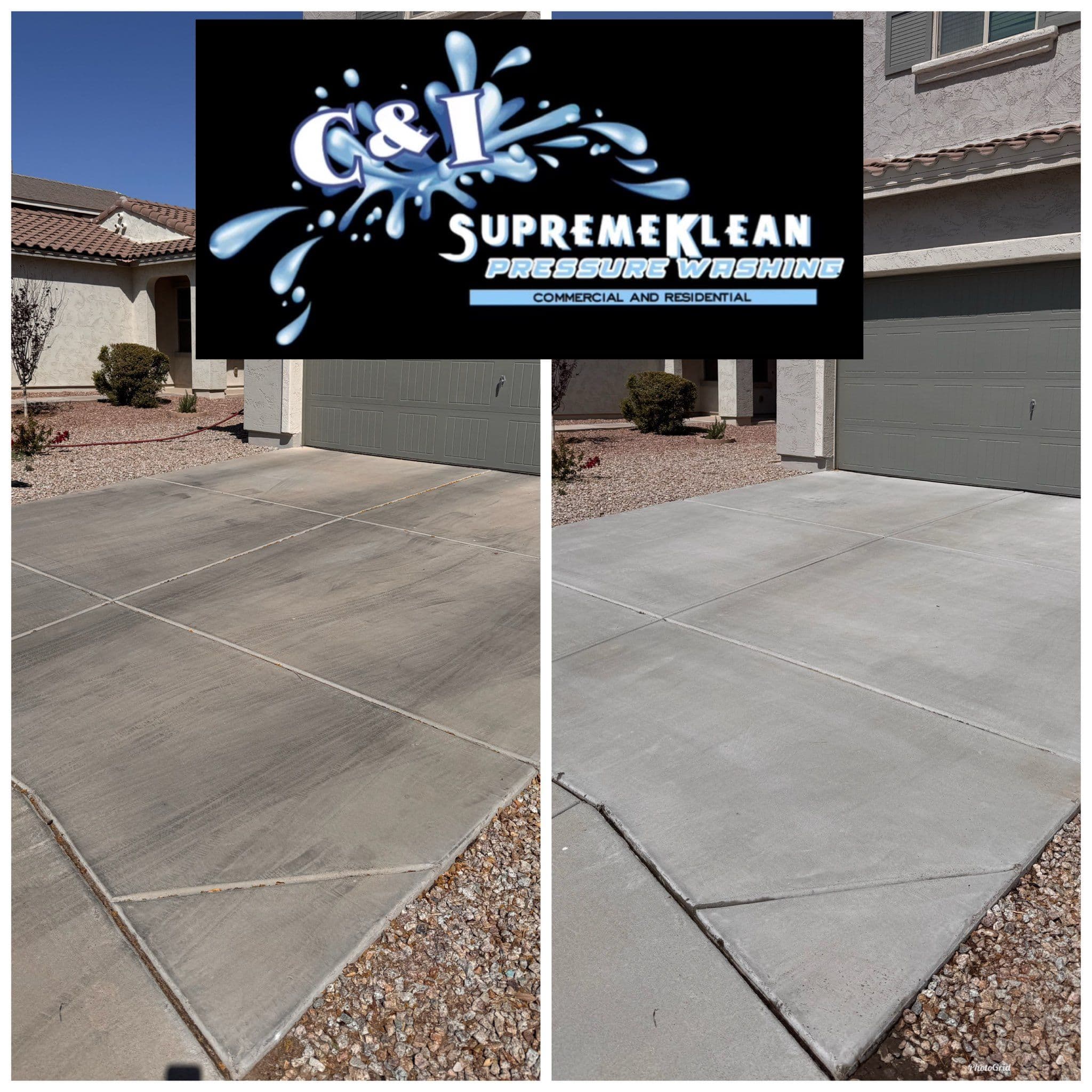 Project Driveway Pressure Washing in Maricopa image