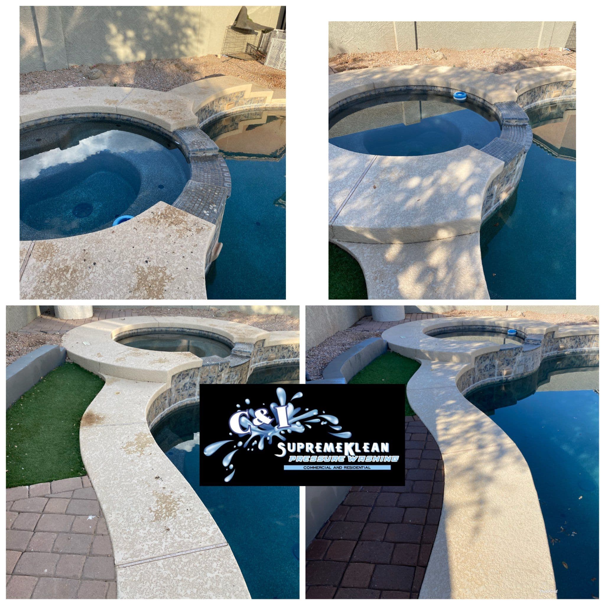 Project Pressure Washing of Pool and Hot Tub Area image